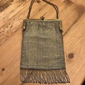 Gorgeous Brevete SGDG FRANCE Vintage Beaded Evening Bag